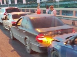 В Калуге на Гагаринском мосту 7 машин попало в ДТП