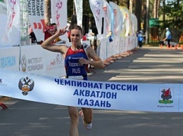 Александра Разаренова стала чемпионкой России по акватлону