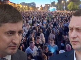 Толпы людей в День Энгельса. Журналисты ждут реакции Бусаргина и Филипенко