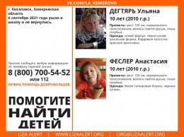 "Нуждаемся в помощи": поисковики и полиция развернули масштабную операцию в связи с пропажей двух девочек в Кузбассе