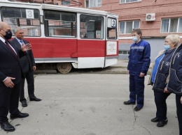 Михаил Мишустин посетил трамвайное депо Кировского района Саратова