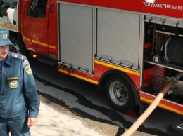 Пожарные приехали тушить огонь на подшипниковый завод, но им дали отбой