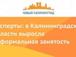 Эксперты: в Калининградской области выросла неформальная занятость