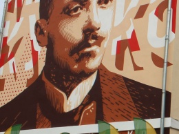 В Новокузнецке создан многометровый портрет Михаила Курако