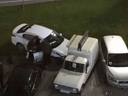 В Краснодаре таксист разбил четыре припаркованных авто