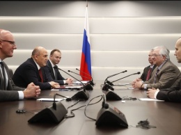 Встреча Михаила Мишустина с президентом Фонда ICPC