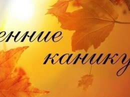В Калужской области осенние каникулы объявлены с 30 октября по 7 ноября
