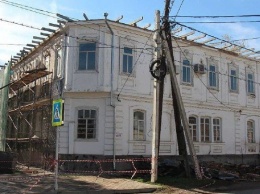 В Усть-Лабинске восстанавливают 109-летнее здание
