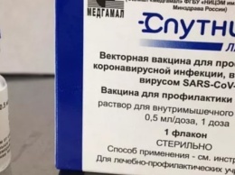 В Калужской области пока нельзя привиться вакциной "Спутник Лайт"