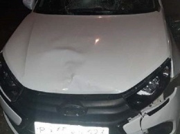 В Краснодарском крае молодой водитель на «Ладе Гранте» сбил мужчину и женщину на пешеходном переходе