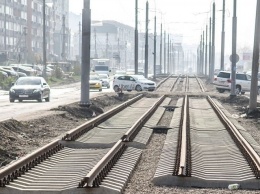 Трамвайная линия по улице Московской в Краснодаре готова на 70%