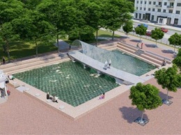 Мэрия Калининграда предложила старую концепцию благоустройства фонтана у «Балтики»
