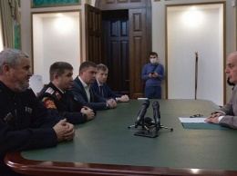 Вице-губернатор Кубани Александр Власов провел рабочую встречу с президентом Абхазии Асланом Бжания