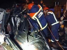 В автокатастрофе на мосту "Саратов-Энгельс" погибли трое