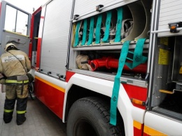 В Калининграде загорелась 20-тонная цистерна с остатками мазута