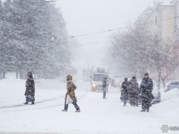 Обильные снегопады на несколько дней установятся в Кузбассе из-за циклона