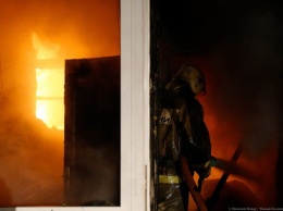 В поселке на Куршской косе случился пожар в жилом доме
