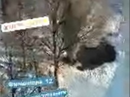 Новокузнечане опубликовали кадры горящего колодца