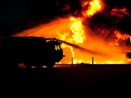 Жилой комплекс загорелся в столице Казахстана