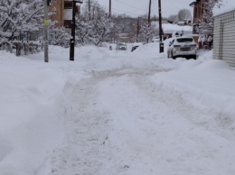 Читатели: на улице Героя Советского Союза никогда не чистят снег