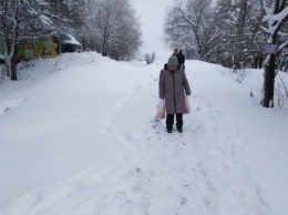 Снегопад. УГИБДД призывает быть внимательными, мэрия перекрывает часть улиц