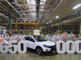 В Ижевске выпустили 650-тысячную Lada Vesta