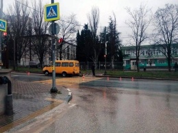 В Севастополе школьница попала под колеса маршрутки