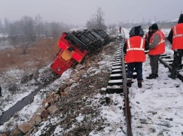 Под Апшеронском произошла авария на железной дороге