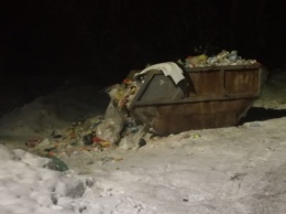 Кемеровчане пожаловались на свалку мусора около детсада