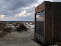 На пляже в Янтарном хотят разместить 11 бунгало в скандинавском стиле