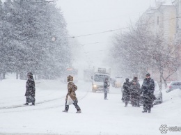 Штормовой ветер и обильный снегопад накроют Кузбасс
