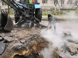 В Славске в новогоднюю ночь произошла крупная авария на водопроводе (фото)