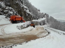 Заезд на Ай-Петри будет ограничен во время снегопадов
