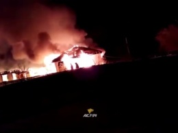Пожар оставил детей без школы в Новосибирской области