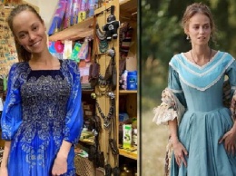 Актриса из сериала «Крепостная» прошлась по барнаульским магазинам