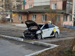 Полиция занялась проверкой ночной «акции» с поджогом автомобилей такси в Бийске