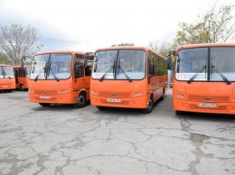 Фотофакт: как выглядят новые автобусы, вышедшие в рейсы по Ялте 31 октября