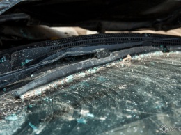 Грабитель на угнанном автомобиле вылетел в кювет кузбасской трассы