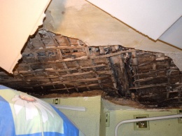 В Волоконовке в жилой двухэтажке обвалился потолок