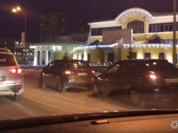Вечернее ДТП заблокировало движение в центре Кемерова