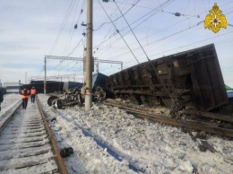30 вагонов сошли с рельсов в Иркутской области