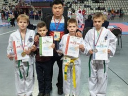 Юные амурские тхэквондисты завоевали медали на чемпионате и первенстве ДФО