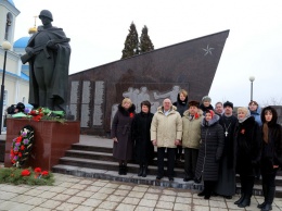 В селе Обуховка Старооскольского горокруга прошел митинг памяти погибших ВОВ