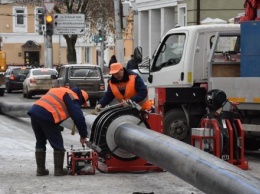 Прокладка водопровода на участке Московской завершена