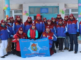 Ветераны студенческих отрядов помогают очищать от снега алтайские села