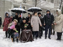 В Ростове для 96-летнего ветерана провели персональный парад