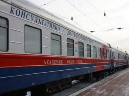 Медицинский поезд «Академик Федор Углов» обслужил боле 700 амурчан