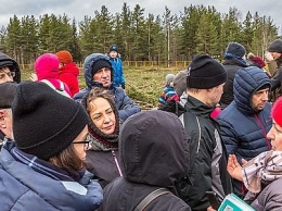 "Я/Мы "Каменный бор". В День защитника Отечества петрозаводчане вышли на защиту парка