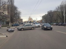 В Белгороде мотоциклисты открыли сезон ДТП