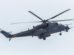Боевой вертолет Ми-35М Минобороны РФ по ошибке атаковал многоэтажный дом в Чите